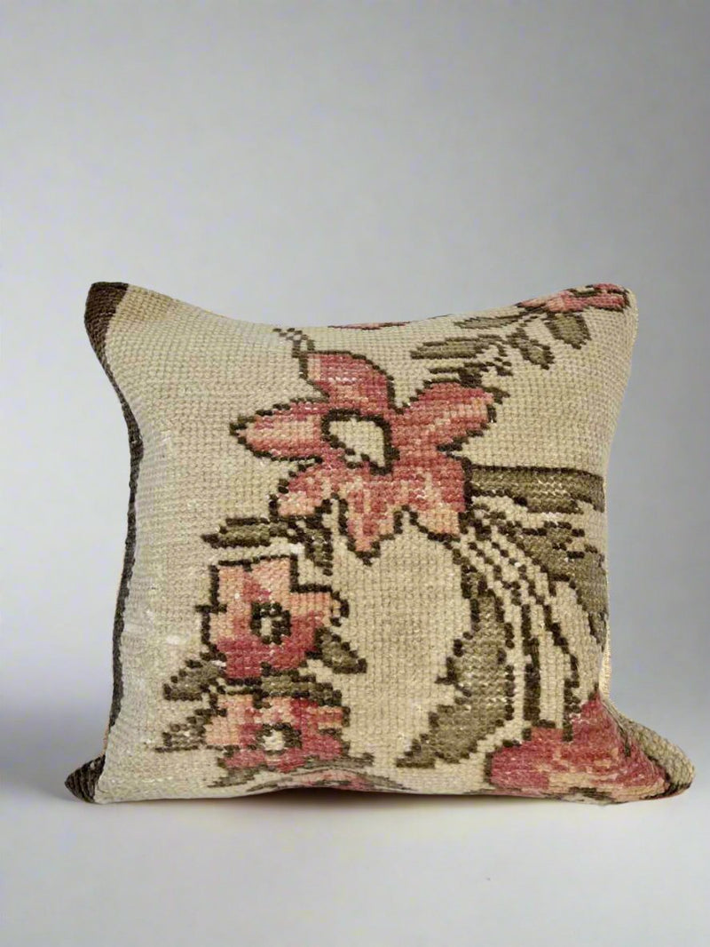 Vintage Rug Pillow Sustainable Home Decor at  Woven Kin Home