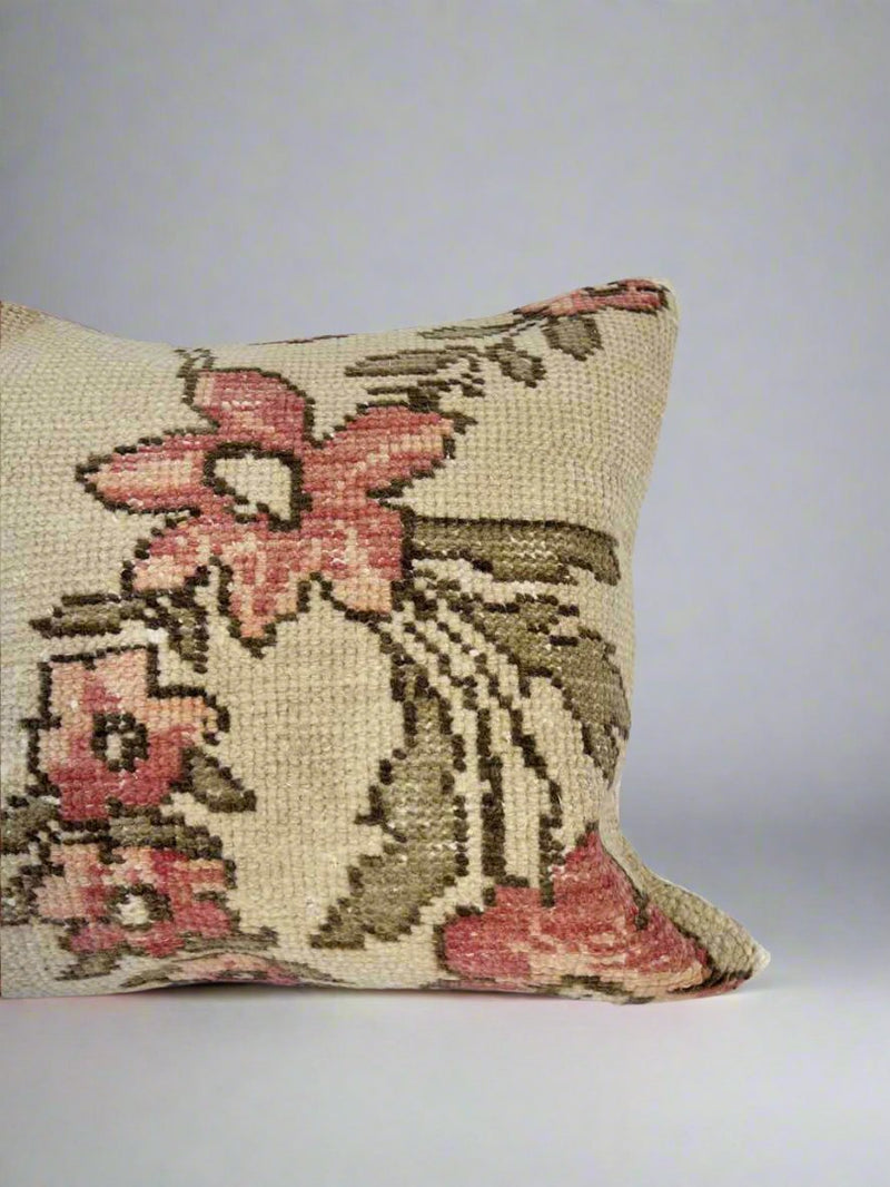Vintage Rug Pillow Sustainable Home Decor at  Woven Kin Home