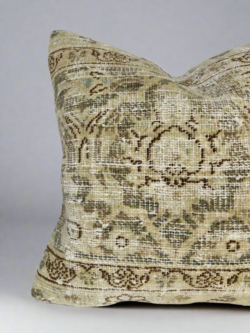 Vintage Rug Pillow Sustainable Home Decor at  Woven Kin Home