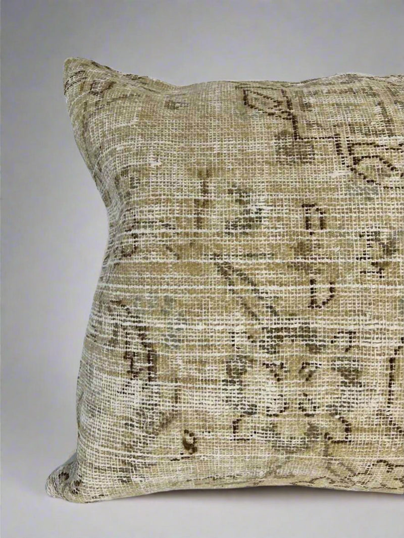 Vintage Rug Pillow Sustainable Home Decor at  Woven Kin Home