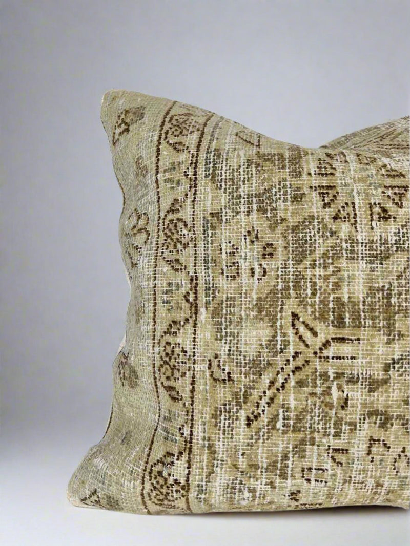 Vintage Rug Pillow Sustainable Home Decor at  Woven Kin Home