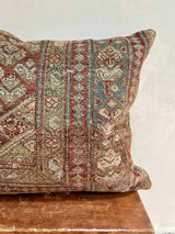 Vintage Rug Pillow Sustainable Home Decor @ Woven Kin Home