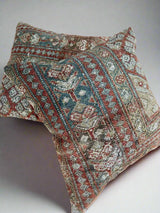 Vintage Rug Pillow Sustainable Home Decor @ Woven Kin Home