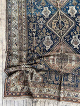 Antique Persian Hand-knotted Area Rug Sustainable Home Decor at Woven Kin Home