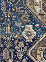 Antique Persian Hand-knotted Area Rug Sustainable Home Decor at Woven Kin Home