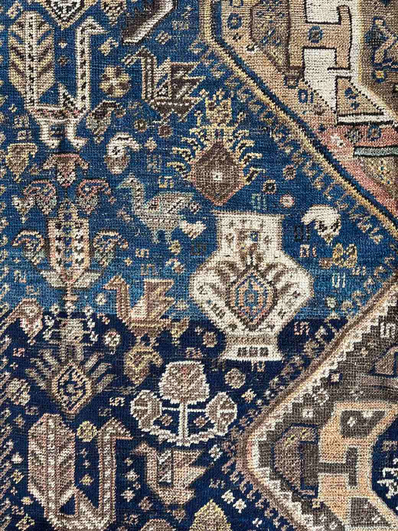 Antique Persian Hand-knotted Area Rug Sustainable Home Decor at Woven Kin Home