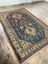 Antique Persian Hand-knotted Area Rug Sustainable Home Decor at Woven Kin Home