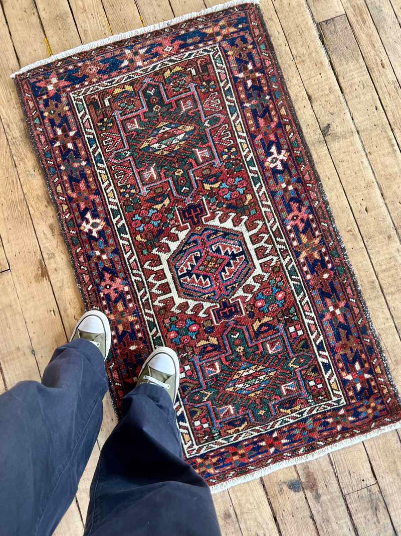 Vintage Area Rug Sustainable Home Decor at Woven Kin Home