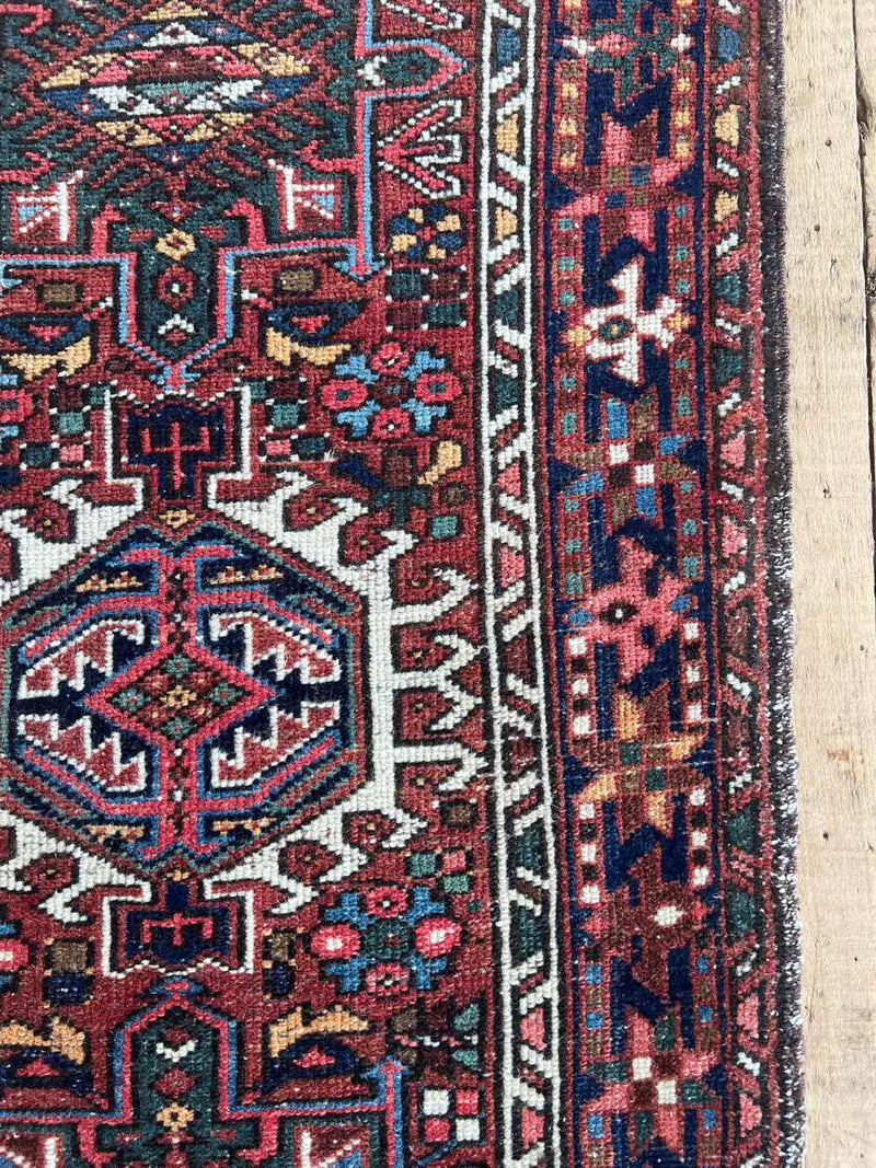 Vintage Area Rug Sustainable Home Decor at Woven Kin Home