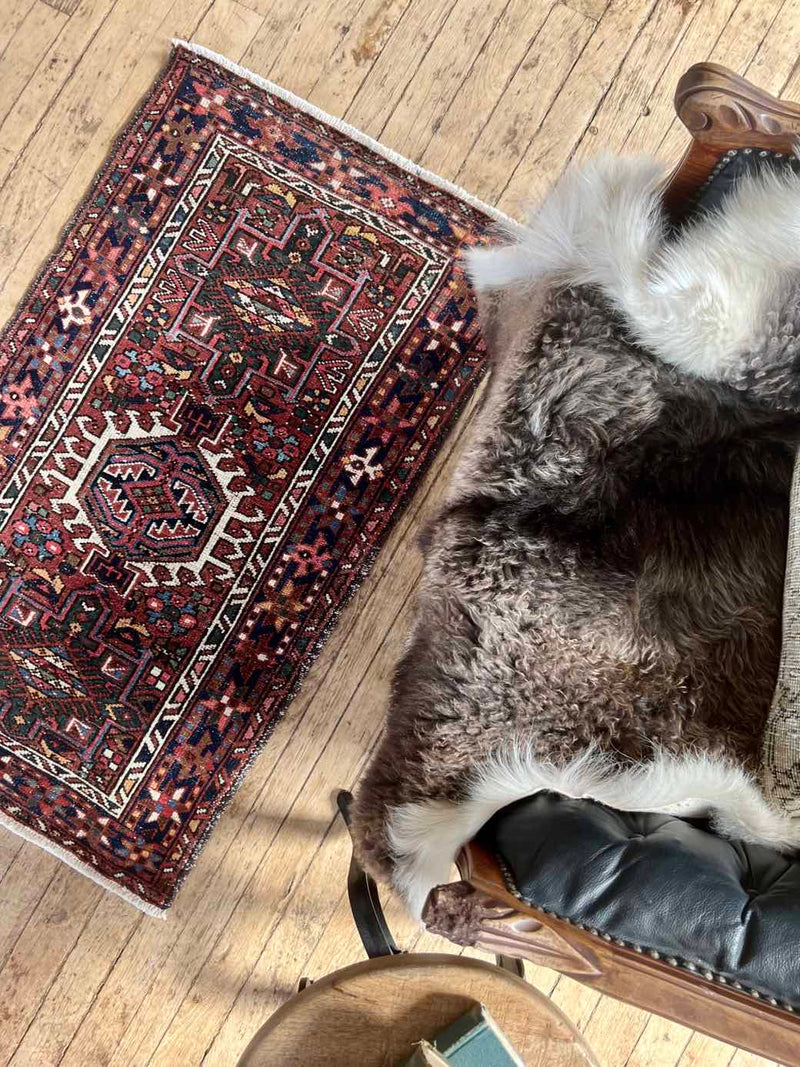 Vintage Area Rug Sustainable Home Decor at Woven Kin Home
