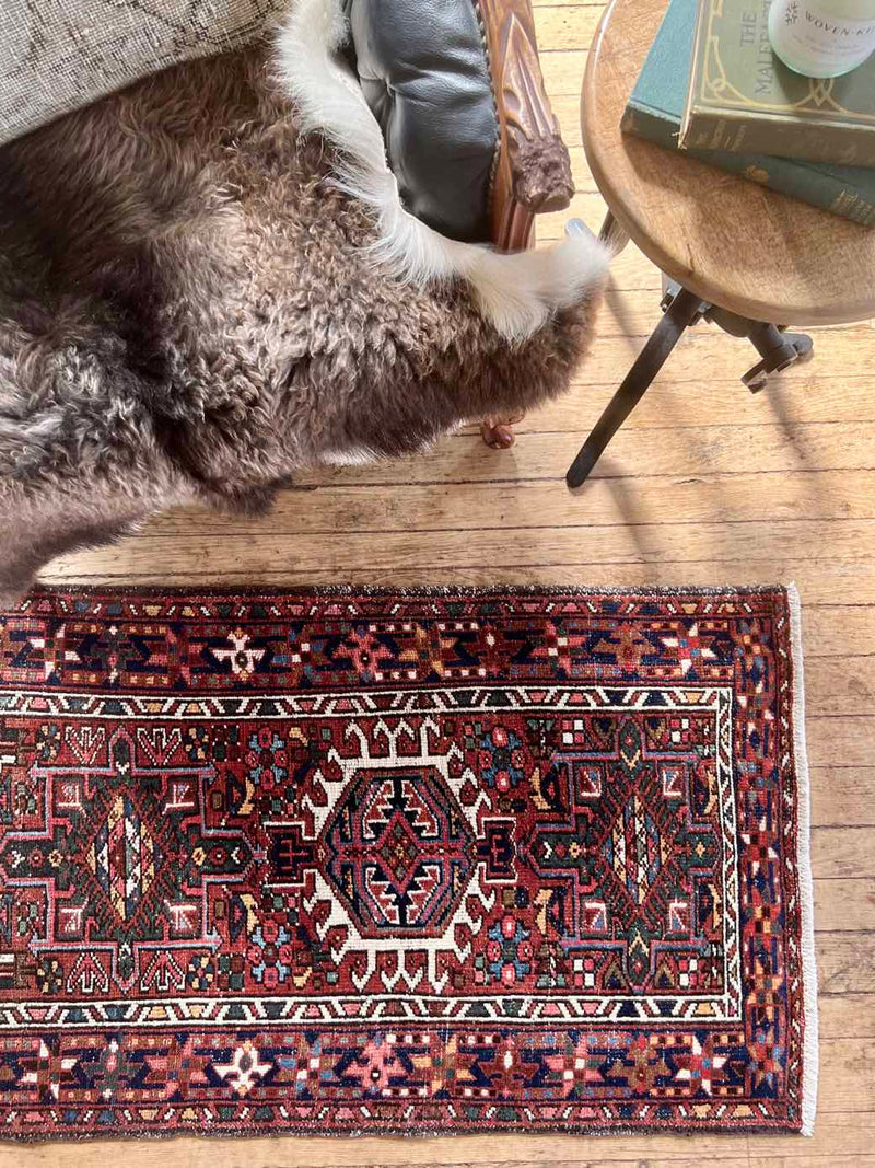 Vintage Area Rug Sustainable Home Decor at Woven Kin Home