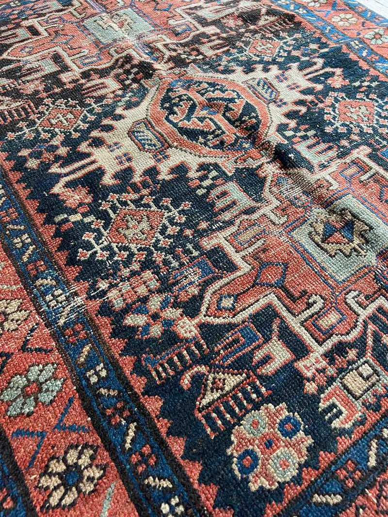 Vintage Persian Accent Rug at Woven Kin Home Decor