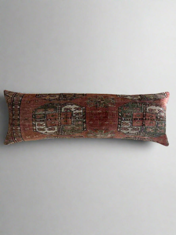 Vintage Rug Pillow Sustainable Home Decor @ Woven Kin Home