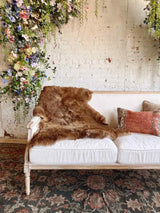 Organic Sheepskin Rug at Woven Kin Home Sustainable Home Decor