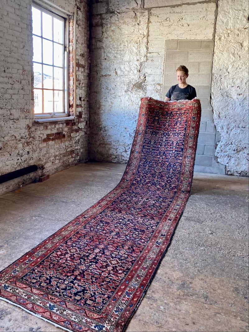 vintage Persian runner rug