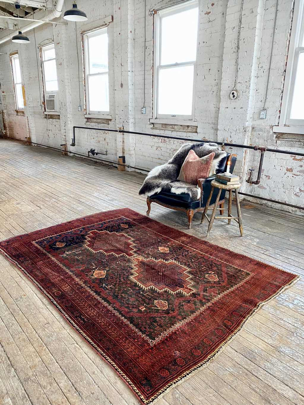 Cairo // Handmade Vintage Persian Area Rug – Woven Kin Home