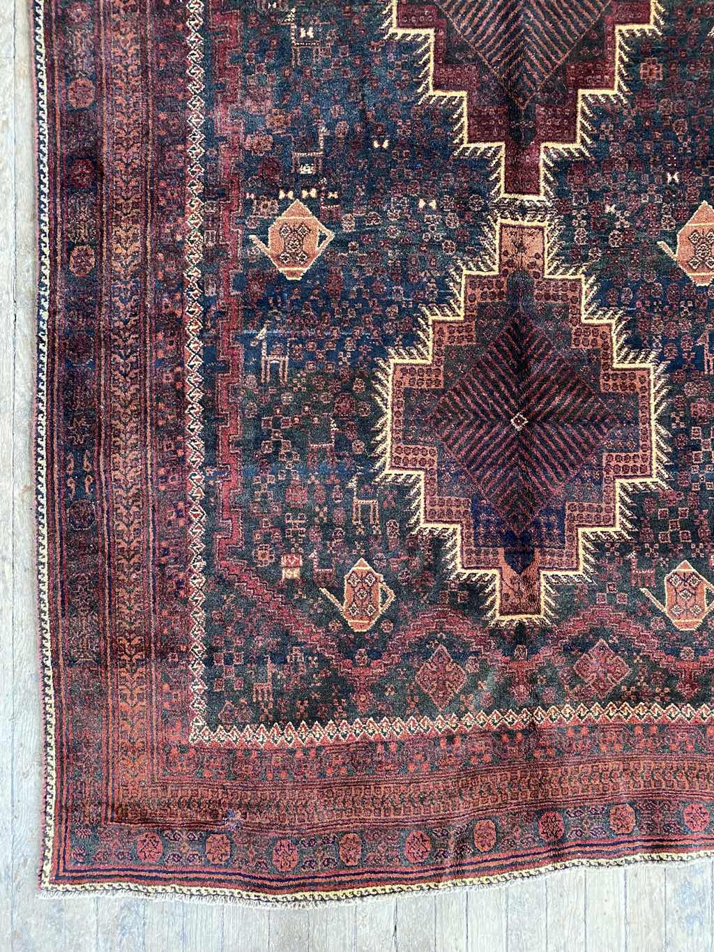 Cairo // Handmade Vintage Persian Area Rug – Woven Kin Home
