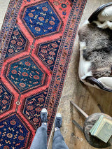 antique Persian runner rug