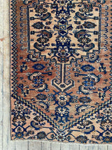 Vintage Persian runner rug