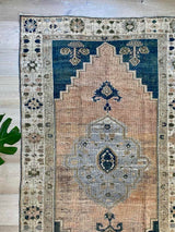 Vintage Turkish area rug