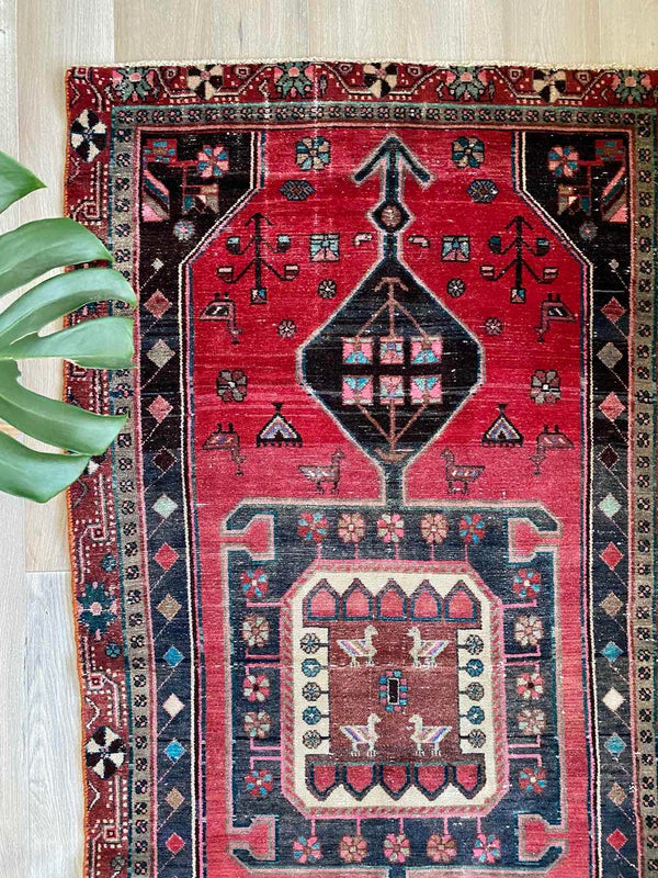 vintage Persian area rug 