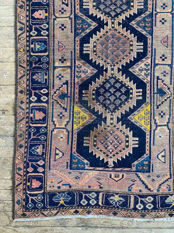 Semi-Antique Persian runner rug