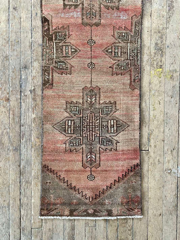 Vintage Persian runner rug