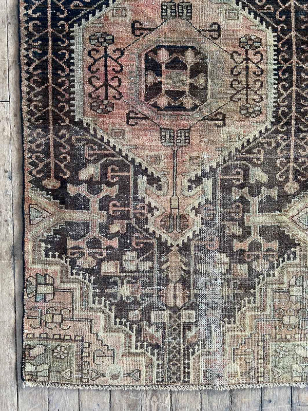 Vintage Persian runner rug