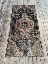 Vintage Persian runner rug