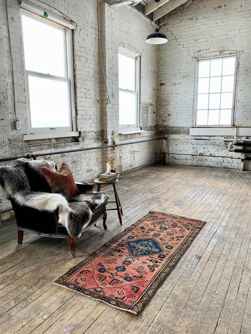 Leona // Handmade Vintage Persian Area Rug – Woven Kin Home