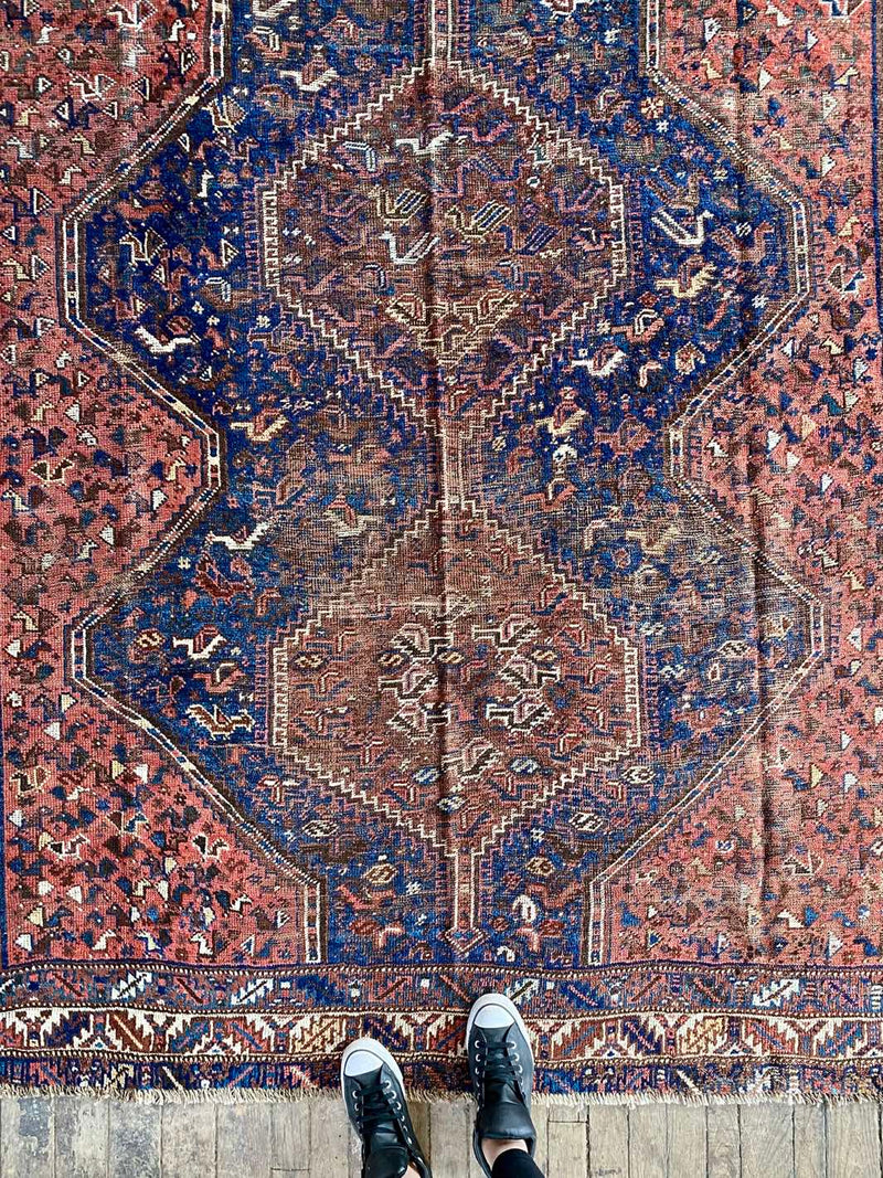 Frontgate Lilith Rug Antique Persian area rug – Woven Kin Home