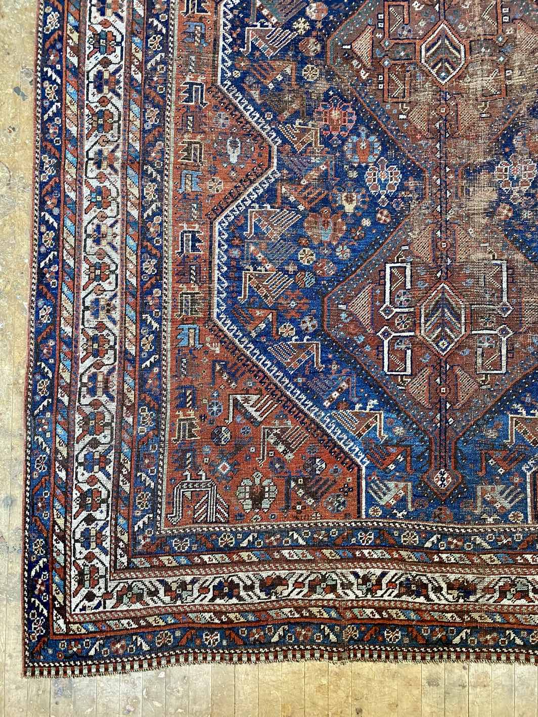 Antique Persian area rug – Woven Kin Home