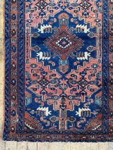 antique Persian accent rug