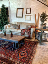 Antique Caucasian Soumak area rug