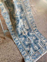 vintage Persian runner rug at Petrichor Vintage Co.