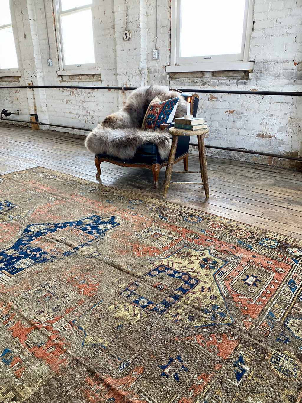 Handmade Antique Caucasian Soumak Area Rug – Woven Kin Home