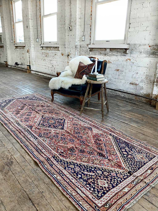 Vintage Persian runner rug