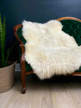 organic sheepskin rug - soft blonde