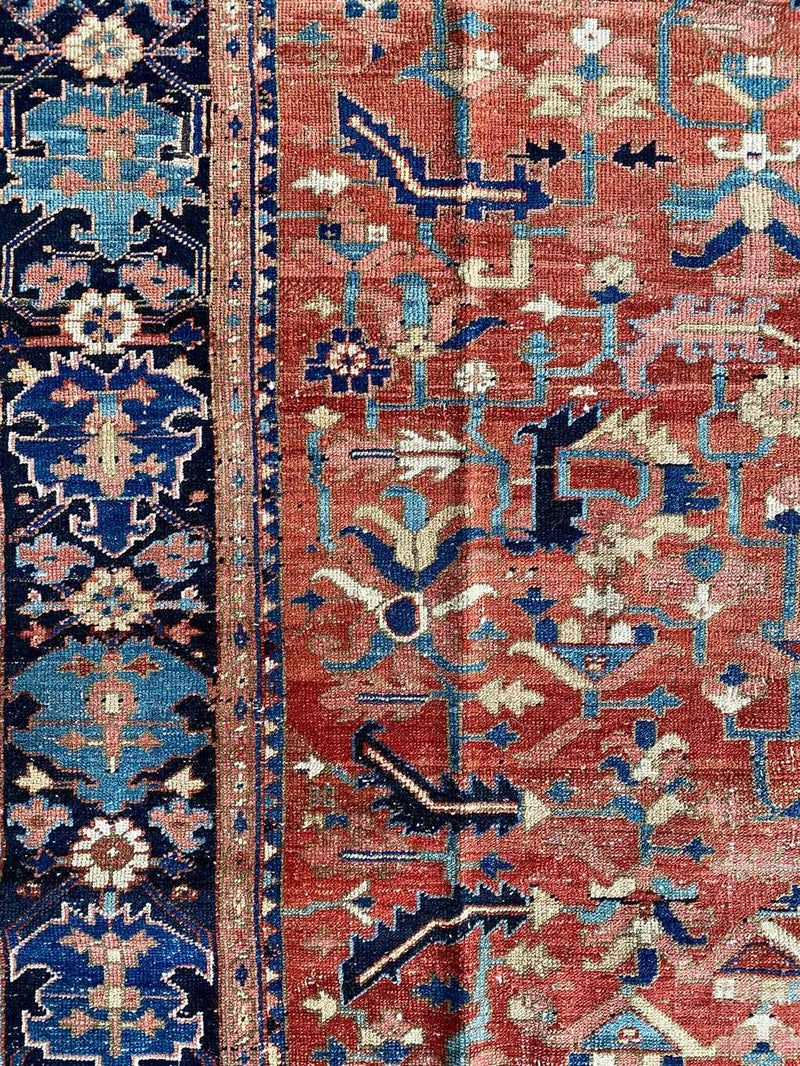 antique Persian area rug