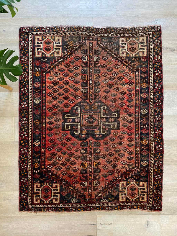 Vintage Persian accent rug