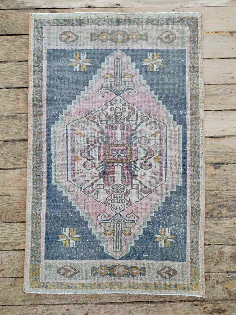 Vintage Accent Rugs Woven Kin Home Tiny No. 178
