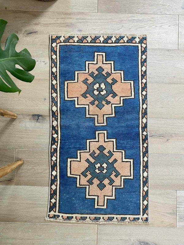 vintage Turkish accent rug