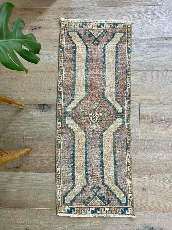 vintage Turkish accent rug