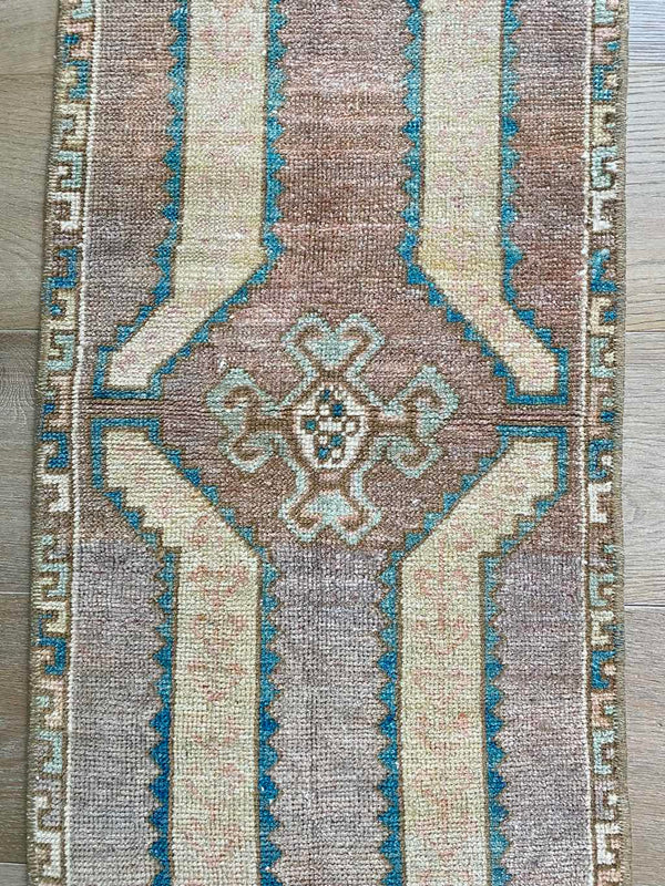 vintage Turkish accent rug