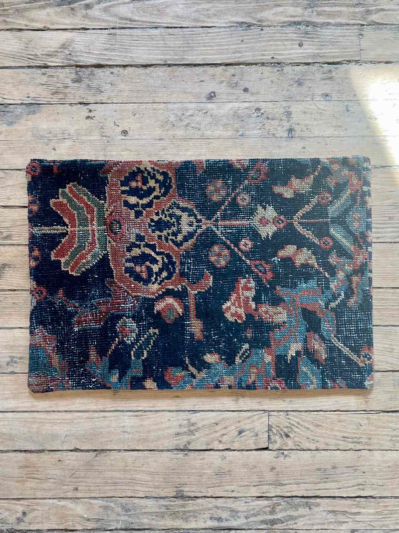 Vintage Rug Pillow Cover Sustainable Home Decor