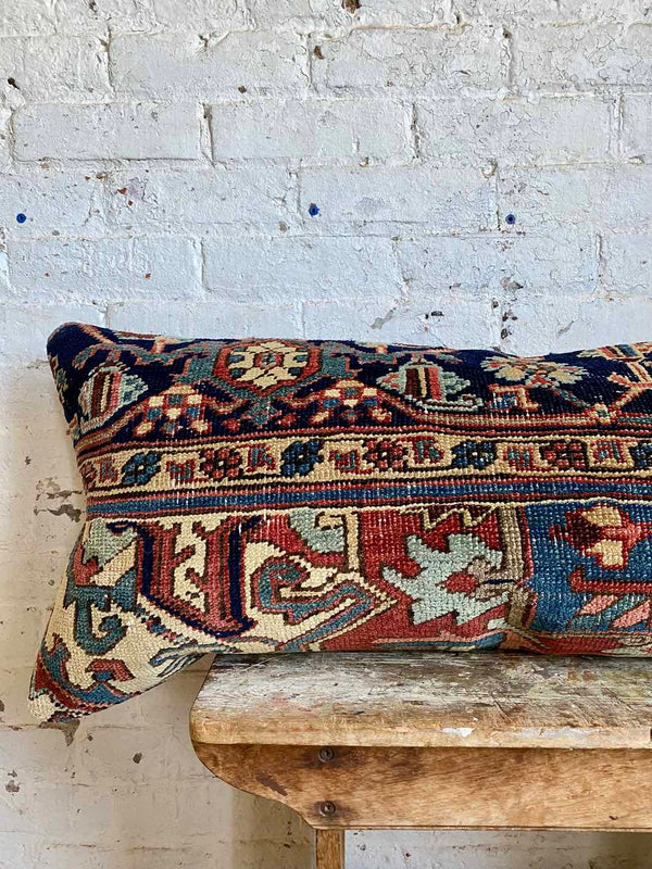 Vintage Rug Lumbar PIllow 