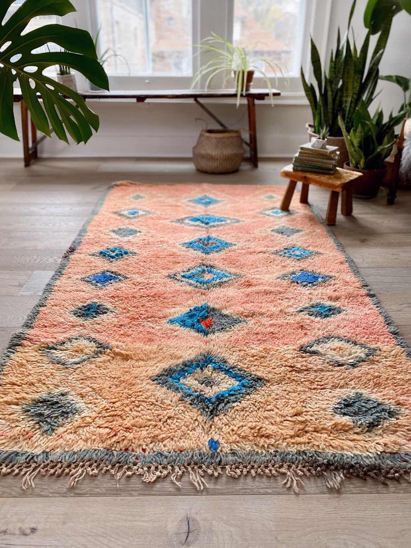 vintage Moroccan area rug